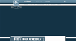 Desktop Screenshot of birchpondapts.com